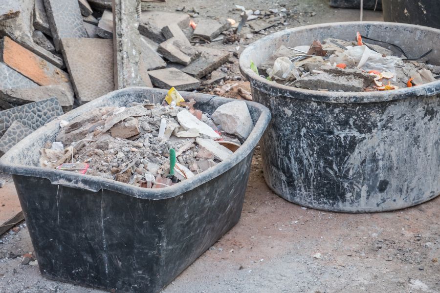 Débarras fin de chantier en Ariège